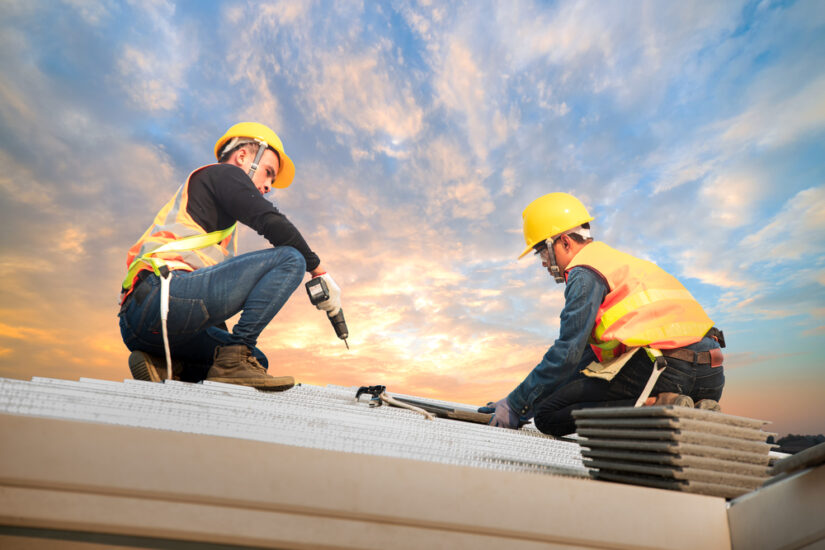 Photo of Working on Roof